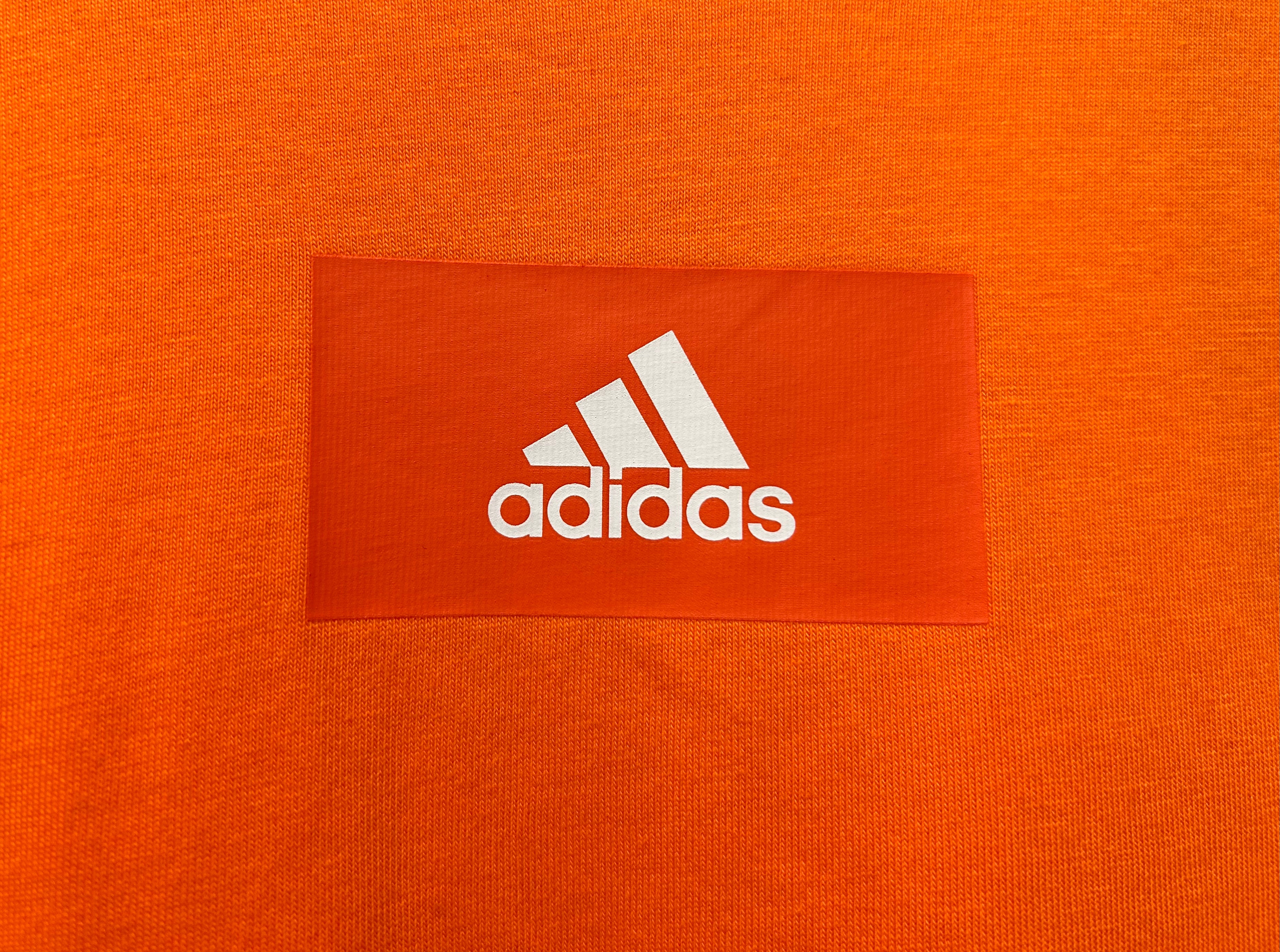 Orange Adidas T-shirt