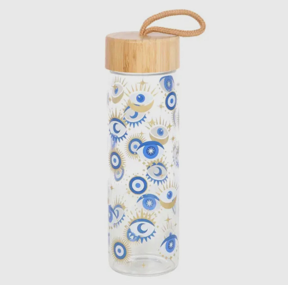 Evil Eye Glass Bottle