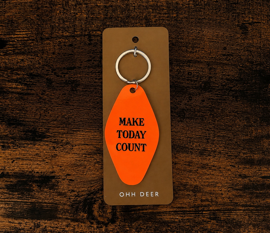 Motel keyring