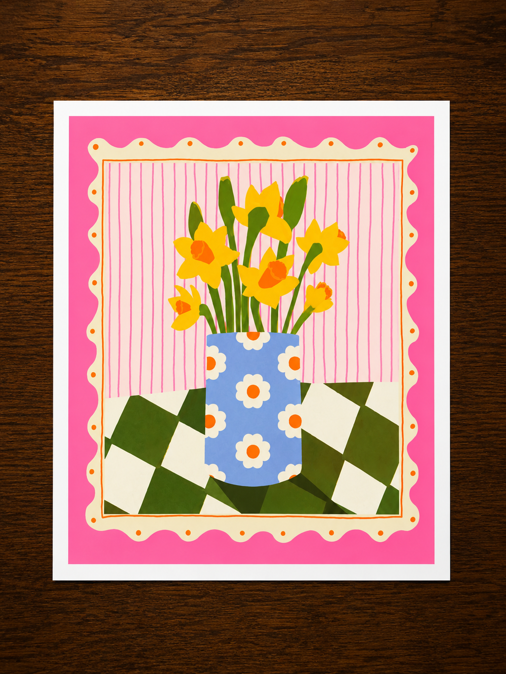 Daffodil print