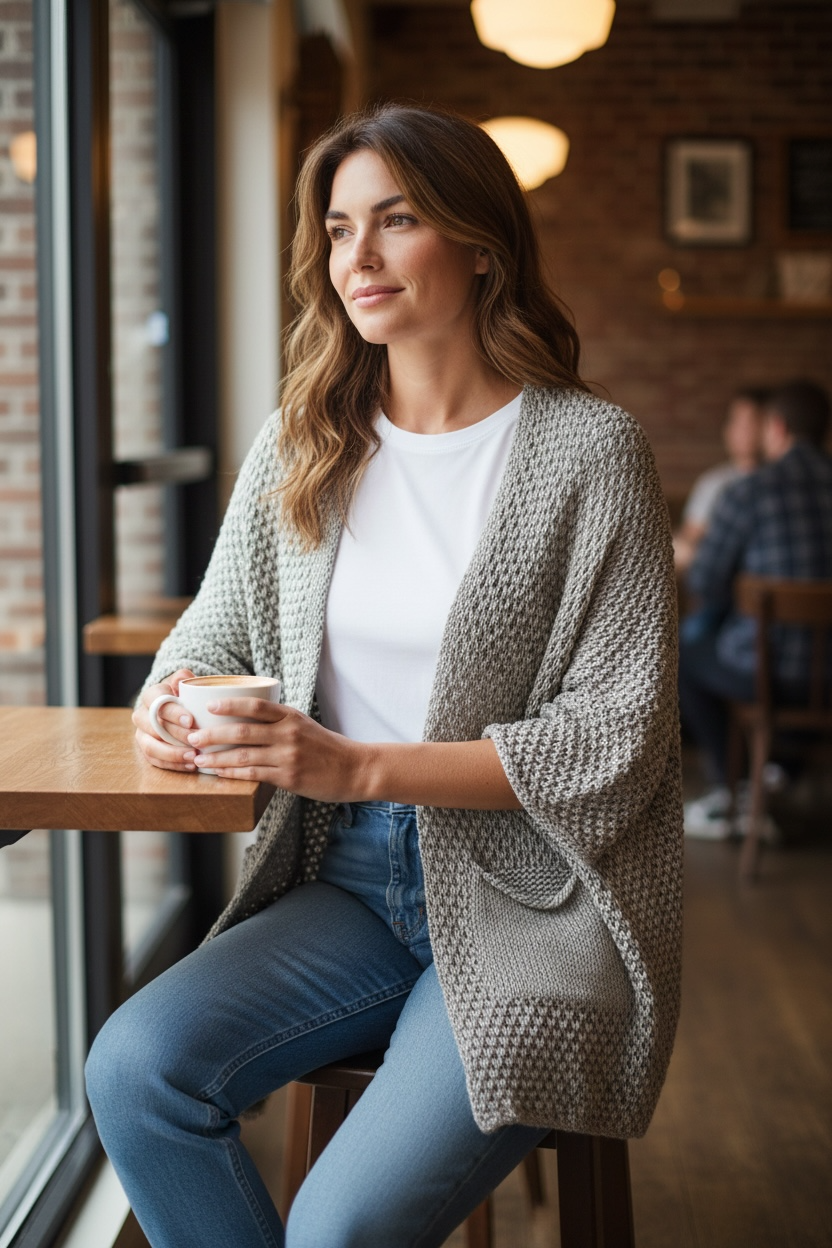 Chunky Knit Cardigan