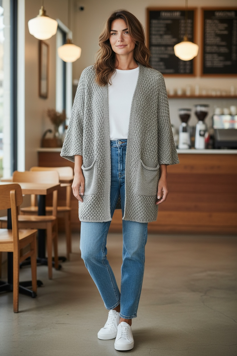 Chunky Knit Cardigan