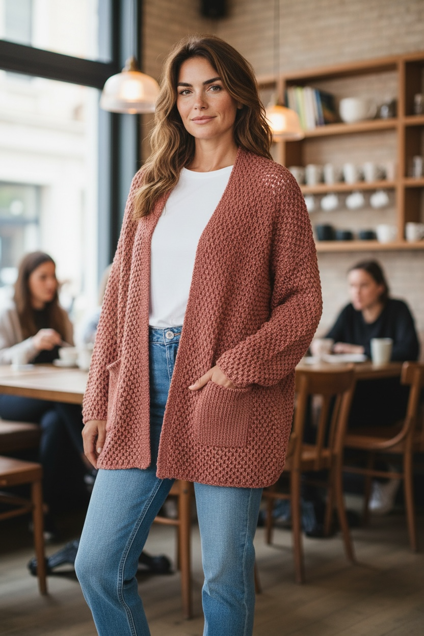 Chunky Knit Cardigan