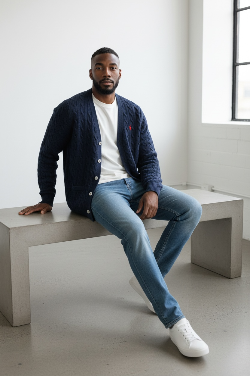 Unisex Ralph cardigan